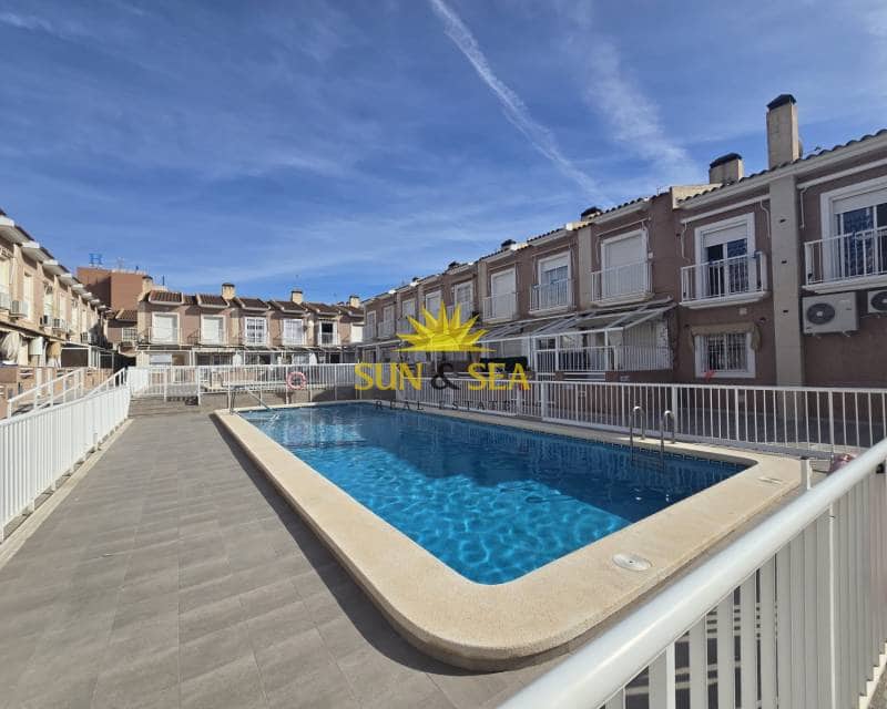 2 soveværelse Byhus til leje i Santa Pola med swimmingpool - € 1.000 (Ref: 8925346)