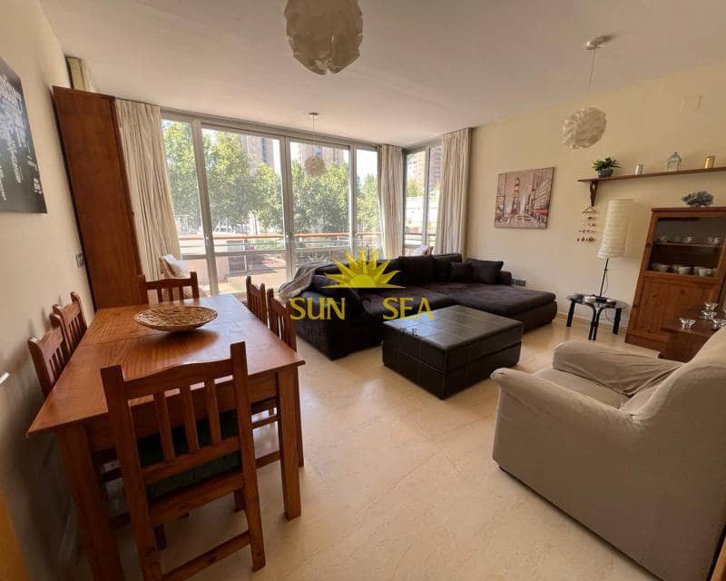 2 quarto Apartamento para arrendar em Benidorm com piscina garagem - 1 300 € (Ref: 8930645)