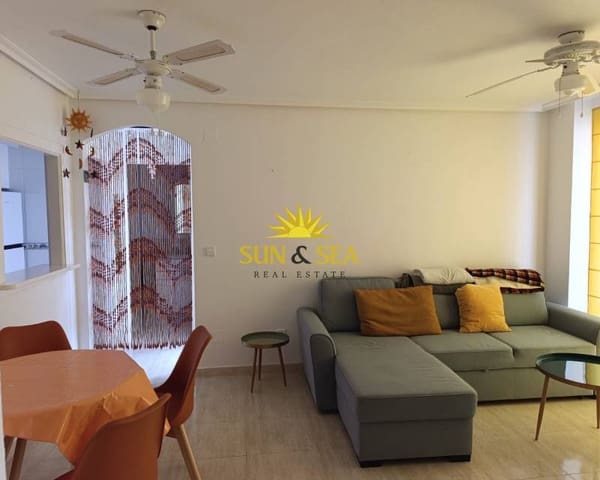 1 sovrum Lägenhet att hyra i La Manga del Mar Menor med pool - 500 € (Ref: 8953409)