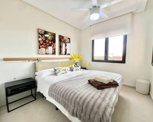 2 quarto Apartamento para arrendar em Las Lomas de Rame - Bahía Bella, Los Alcázares com piscina garagem - 800 € (Ref: 9000272)