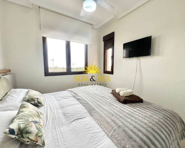 2 quarto Apartamento para arrendar em Las Lomas de Rame - Bahía Bella, Los Alcázares com piscina garagem - 800 € (Ref: 9000272)