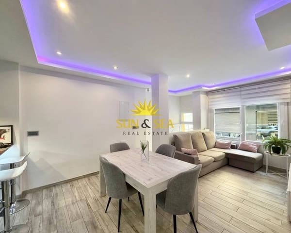 Apartamento de 2 habitaciones en Las Piscinas Naturales, Torrevieja en alquiler - 1.000 € (Ref: 9107938)