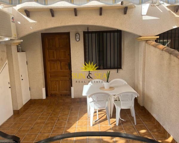 2 slaapkamer Villa te huur in Los Narejos - Punta Calera, Los Alcázares met garage - € 500 (Ref: 9138494)
