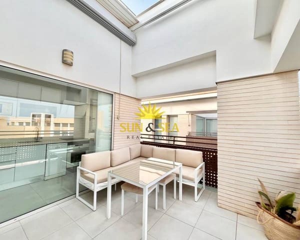 2 bedroom Penthouse for rent in Santiago de la Ribera, San Javier with pool - € 1,100 (Ref: 9191647)