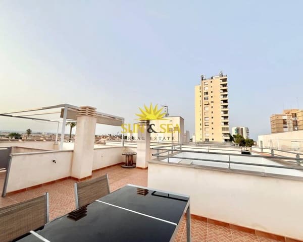2 bedroom Penthouse for rent in Santiago de la Ribera, San Javier with pool - € 1,100 (Ref: 9191647)