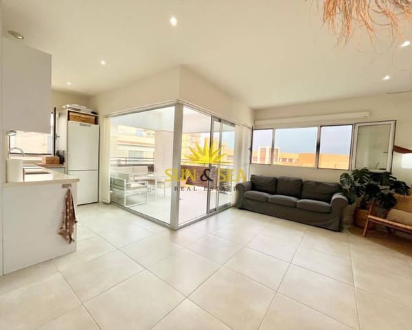 2 bedroom Penthouse for rent in Santiago de la Ribera, San Javier with pool - € 1,100 (Ref: 9191647)