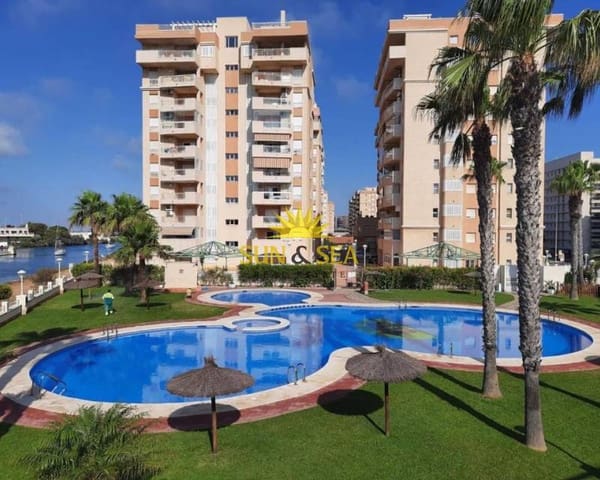 2 bedroom Apartment for rent in La Manga del Mar Menor with pool garage - € 600 (Ref: 9201084)