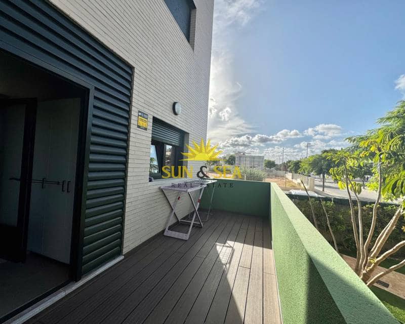 2 camera da letto Appartamento sulla Spiaggia da affittare in Torre de la Horadada con piscina - 850 € (Rif: 9207979)