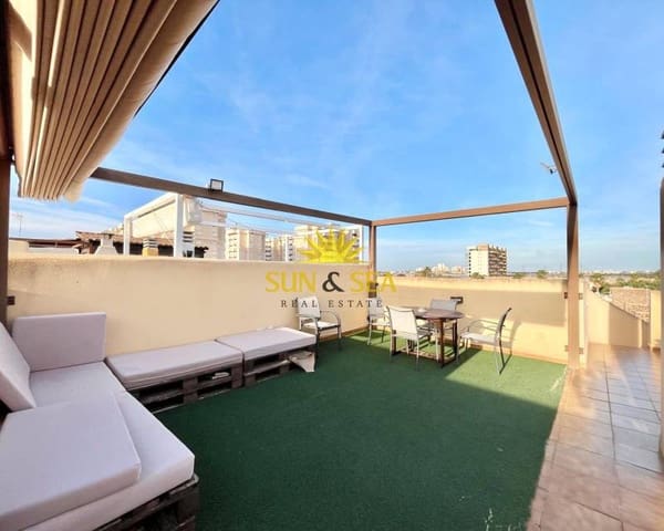 Penthouse de 2 chambres à louer à Playa Honda, Carthagène avec piscine garage - 650 € (Ref: 9270298)