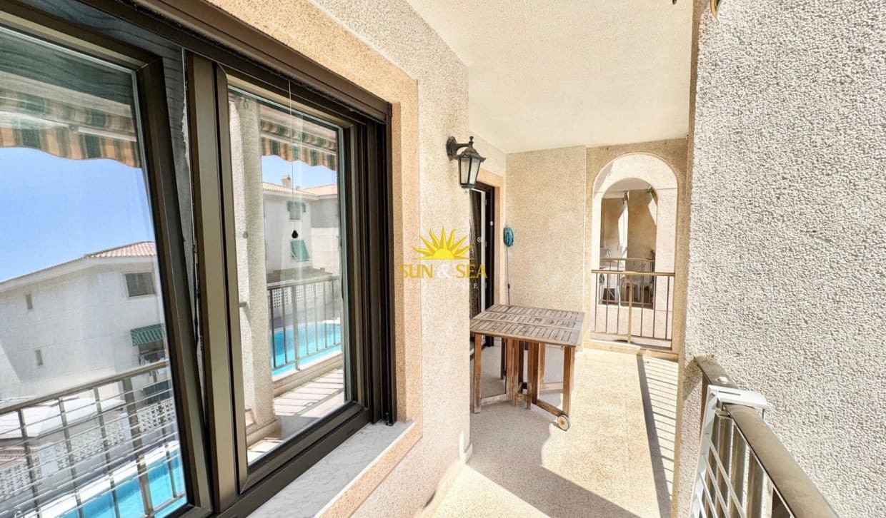 2 sovrum Lägenhet för semesterbostäder i Guardamar del Segura med pool - 550 € (Ref: 9278730)