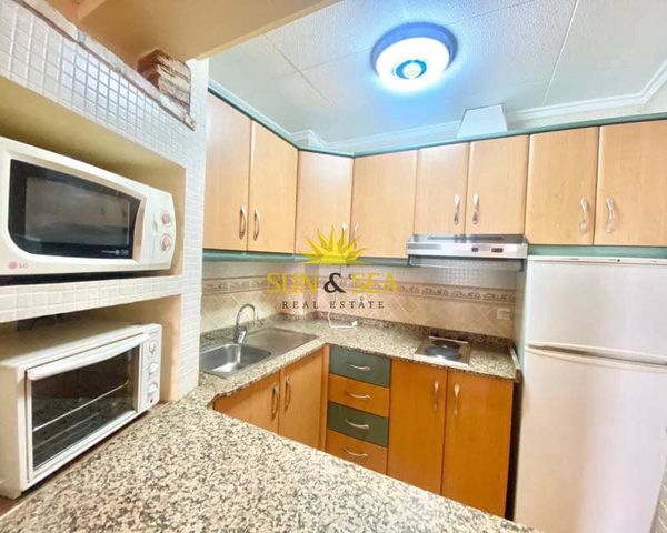 Appartement de Plage de 2 chambres à louer à Los Narejos, Los Alcázares - 550 € (Ref: 9289667)