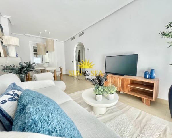 2 makuuhuone Kattohuoneisto vuokrattavana paikassa Las Lomas de Rame - Bahía Bella, Los Alcázares mukana uima-altaan - 800 € (Ref: 9294002)