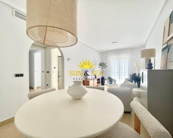 2 makuuhuone Kattohuoneisto vuokrattavana paikassa Las Lomas de Rame - Bahía Bella, Los Alcázares mukana uima-altaan - 800 € (Ref: 9294003)