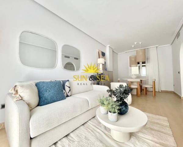 2 makuuhuone Kattohuoneisto vuokrattavana paikassa Las Lomas de Rame - Bahía Bella, Los Alcázares mukana uima-altaan - 800 € (Ref: 9294003)