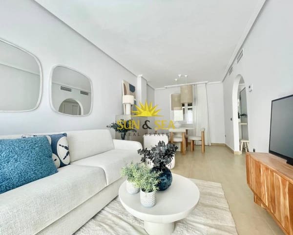 2 makuuhuone Kattohuoneisto vuokrattavana paikassa Las Lomas de Rame - Bahía Bella, Los Alcázares mukana uima-altaan - 800 € (Ref: 9294003)