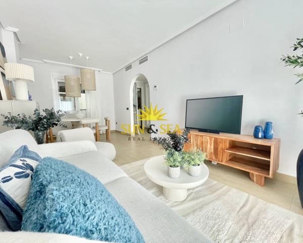 2 makuuhuone Kattohuoneisto vuokrattavana paikassa Las Lomas de Rame - Bahía Bella, Los Alcázares mukana uima-altaan - 800 € (Ref: 9294004)