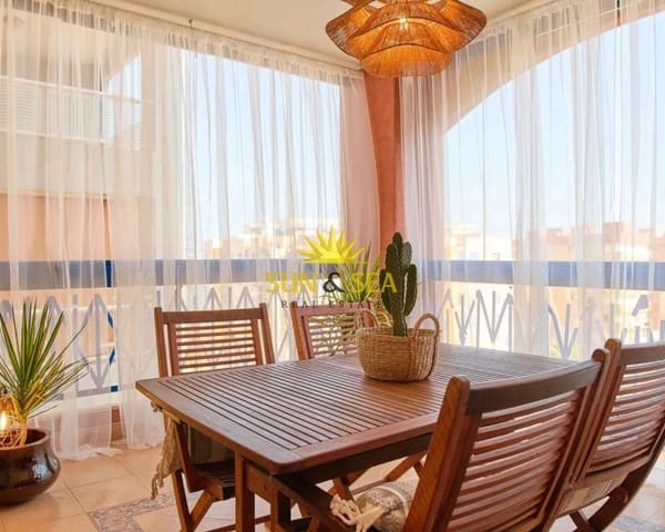 Appartement de 2 chambres à louer à Playa Paraiso, Carthagène avec piscine garage - 800 € (Ref: 9320006)