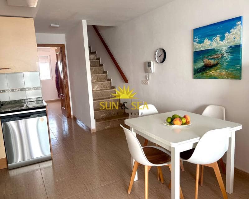 2 sovrum Lägenhet att hyra i La Manga del Mar Menor med pool - 800 € (Ref: 9329867)