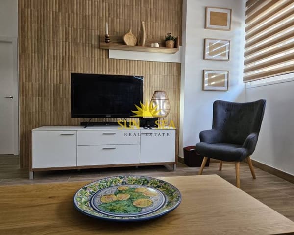 Apartamento de 1 habitación en Calas Santiago Bernabéu, Santa Pola en alquiler - 850 € (Ref: 9386886)