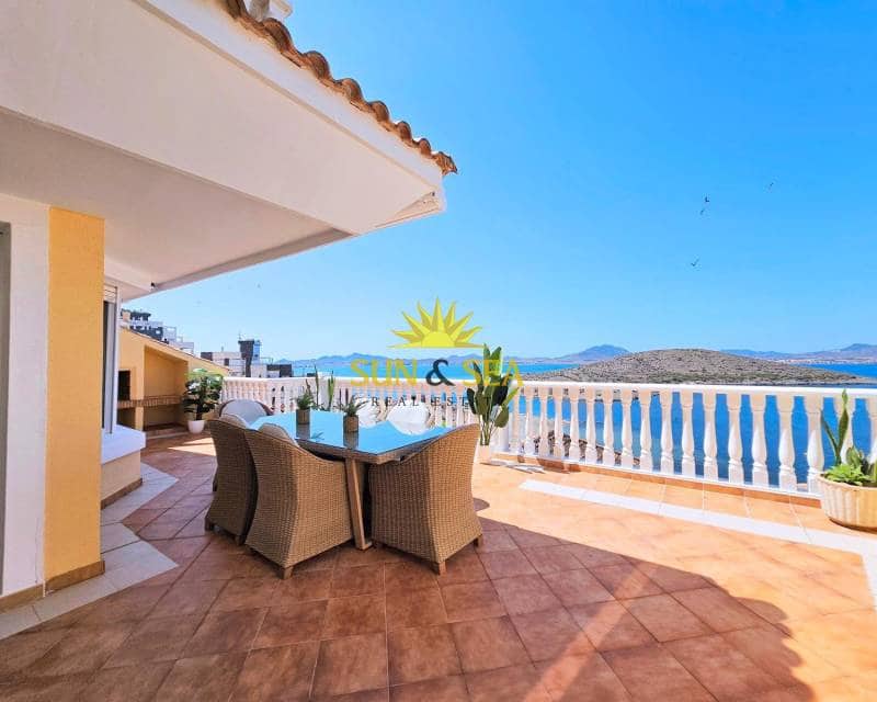 4 soveværelse Lejlighed til leje i La Manga del Mar Menor med swimmingpool - € 3.000 (Ref: 9400164)