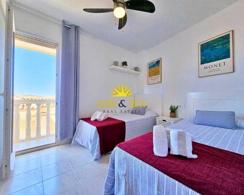 4 soveværelse Lejlighed til leje i La Manga del Mar Menor med swimmingpool - € 3.000 (Ref: 9400164)