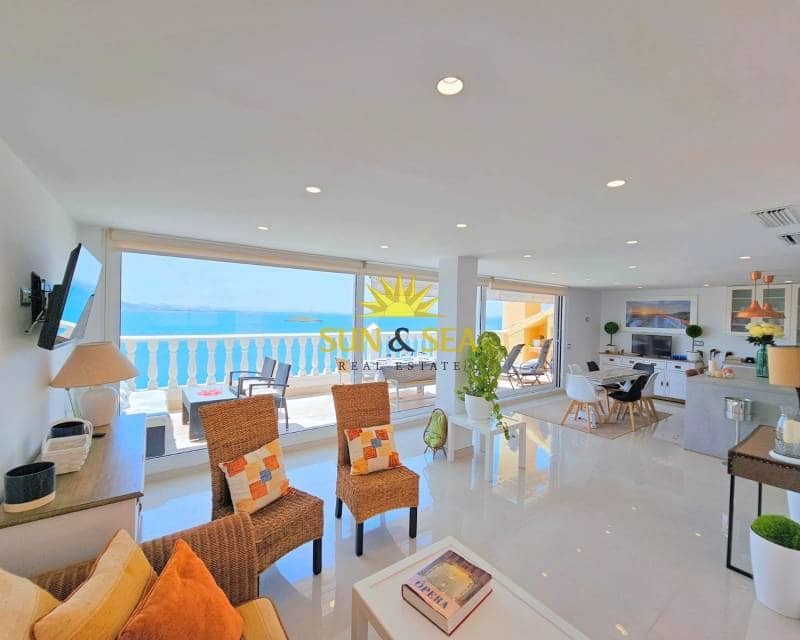 3 sypialnia Apartament do wynajęcia w La Manga del Mar Menor z basenem garażem - 2 800 € (Ref: 9401074)