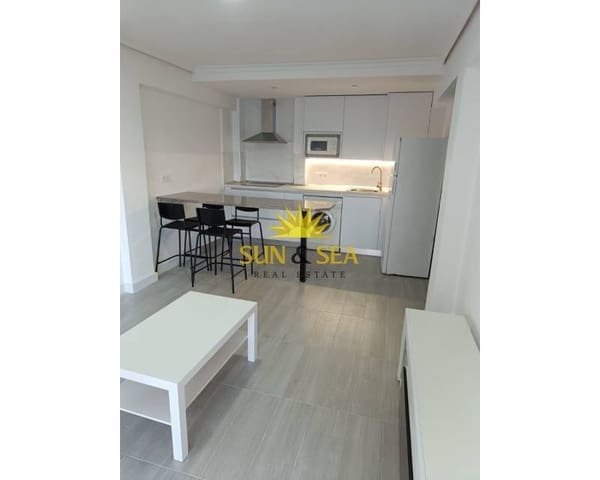 Apartamento de 3 habitaciones en Albufereta, Alicante / Alacant ciudad en alquiler - 1.300 € (Ref: 9459750)
