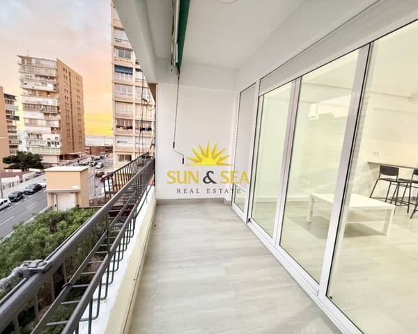 3 soveværelse Lejlighed til leje i Albufereta, Alicante by - € 1.300 (Ref: 9459750)