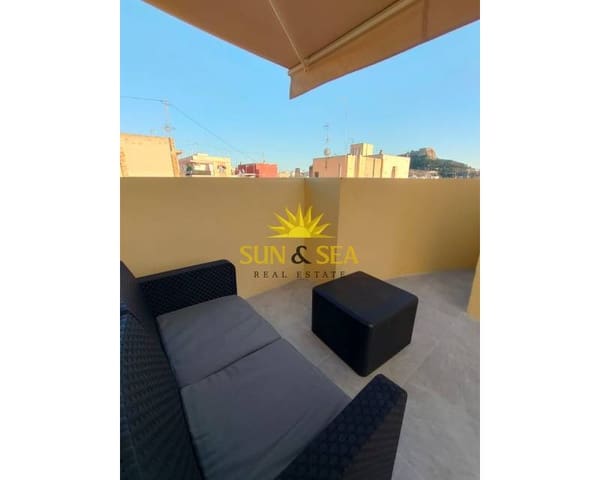 Penthouse de 2 chambres à louer à Carolinas Altas, Alicante ville - 1 000 € (Ref: 9483937)