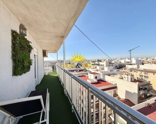 Apartamento de 3 habitaciones en Las Piscinas Naturales, Torrevieja en alquiler - 1.000 € (Ref: 9503289)