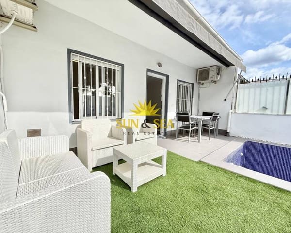 2 sypialnia Bungalow na sprzedaż w Santiago de la Ribera, San Javier z basenem - 170 000 € (Ref: 9590358)