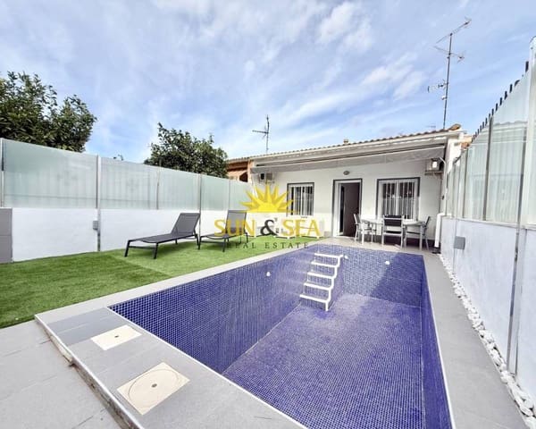 2 sypialnia Bungalow na sprzedaż w Santiago de la Ribera, San Javier z basenem - 170 000 € (Ref: 9590358)