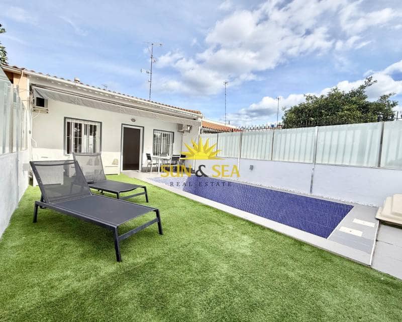 2 sypialnia Bungalow na sprzedaż w Santiago de la Ribera z basenem - 170 000 € (Ref: 9590358)