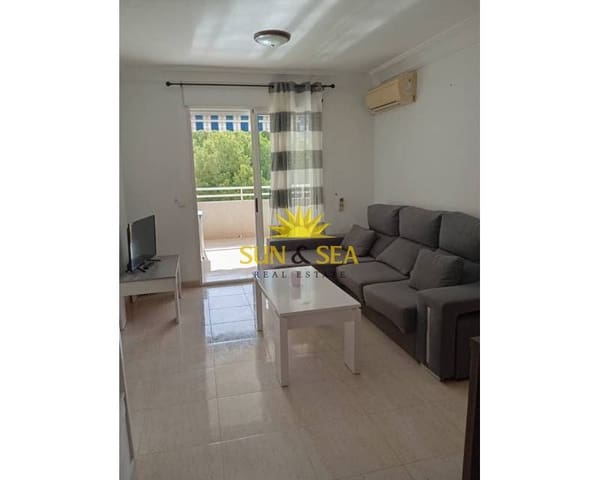 Apartamento de 2 habitaciones en Playa de San Juan, Alicante / Alacant ciudad en alquiler con piscina - 1.200 € (Ref: 9618473)