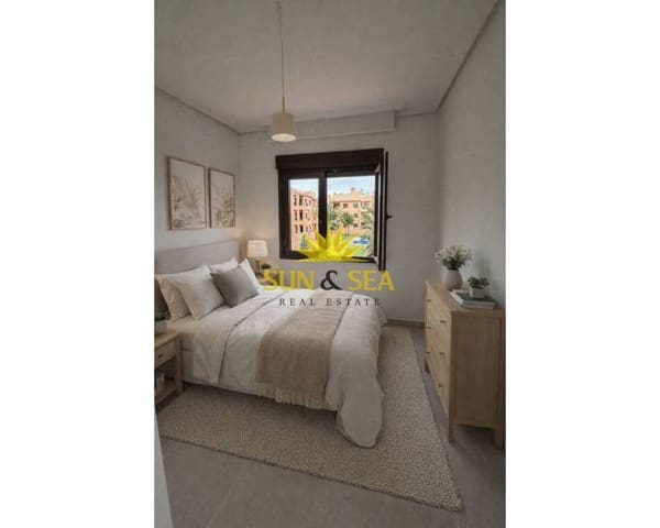 2 soverom Leilighet til leie i Las Lomas de Rame - Bahía Bella, Los Alcázares med svømmebasseng garasje - € 1 250 (Ref: 9725139)