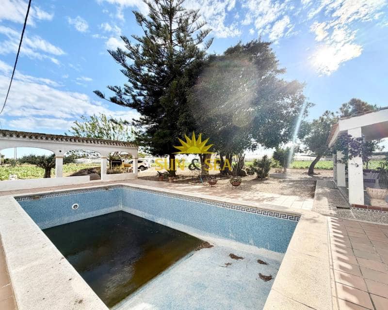 4 sovrum Finca/Hus på landet till salu i San Pedro del Pinatar med pool garage - 1 800 000 € (Ref: 9770986)