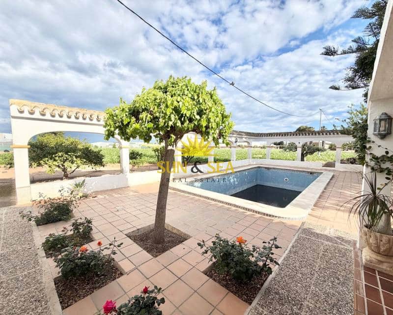 4 sovrum Finca/Hus på landet till salu i San Pedro del Pinatar med pool garage - 1 800 000 € (Ref: 9770986)