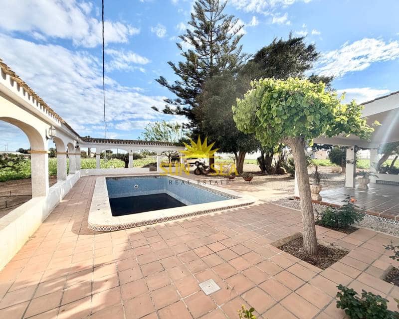 4 sovrum Finca/Hus på landet till salu i San Pedro del Pinatar med pool garage - 1 800 000 € (Ref: 9770986)