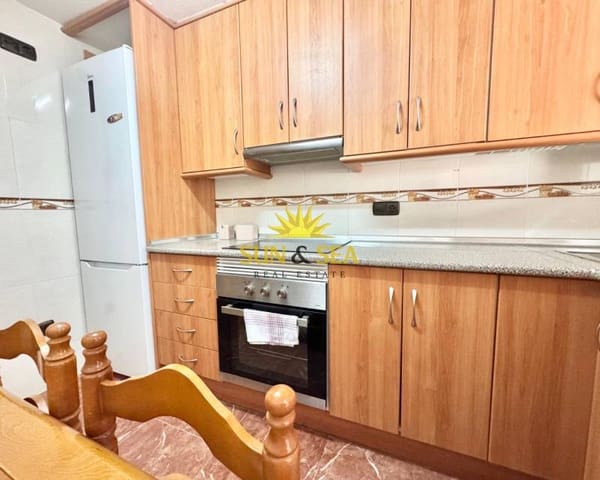 3 soveværelse Lejlighed til leje i Los Narejos - Punta Calera, Los Alcázares med garage - € 850 (Ref: 9772516)