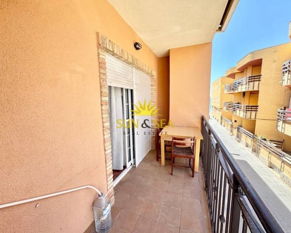 3 soveværelse Lejlighed til leje i Los Narejos - Punta Calera, Los Alcázares med garage - € 850 (Ref: 9772516)