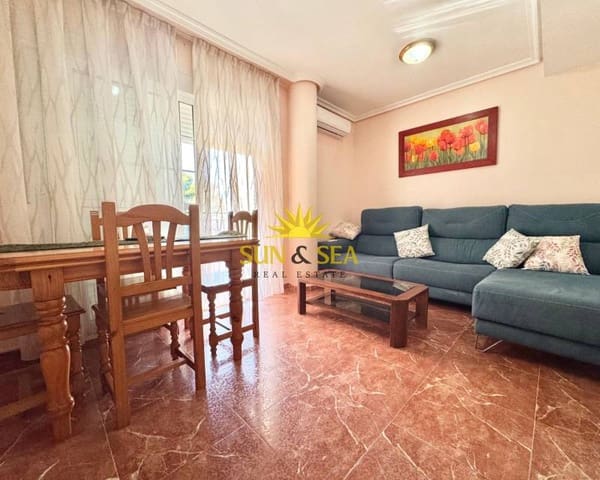 3 soveværelse Lejlighed til leje i Los Narejos - Punta Calera, Los Alcázares med garage - € 850 (Ref: 9772516)