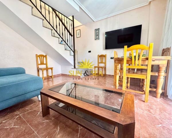 3 soveværelse Lejlighed til leje i Los Narejos - Punta Calera, Los Alcázares med garage - € 850 (Ref: 9772516)