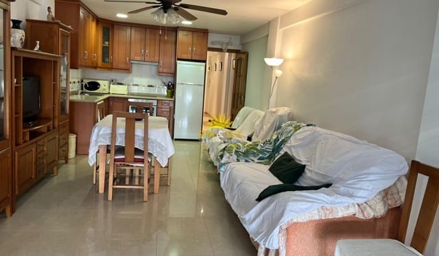1 makuuhuone Huoneisto lomavuokrausta paikassa Calas Santiago Bernabéu, Santa Pola - 750 € (Ref: 9838425)