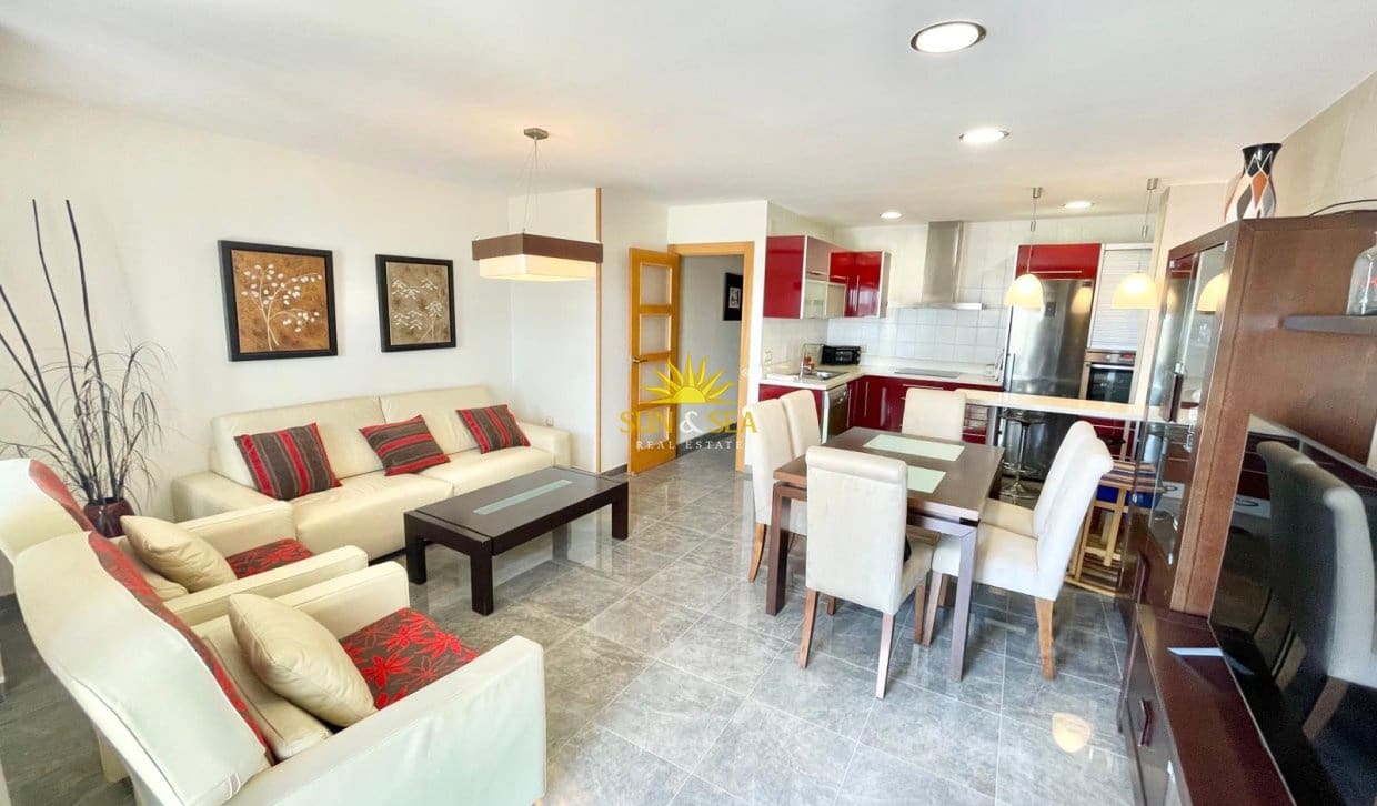 2 bedroom Apartment for holiday rental in Los Narejos - € 1,200 (Ref: 9838685)