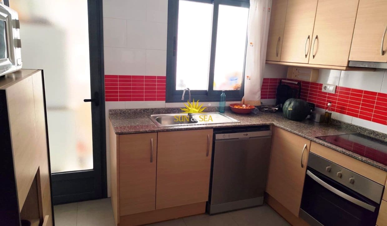 2 bedroom Apartment for holiday rental in Santiago de la Ribera with garage - € 750 (Ref: 9858688)