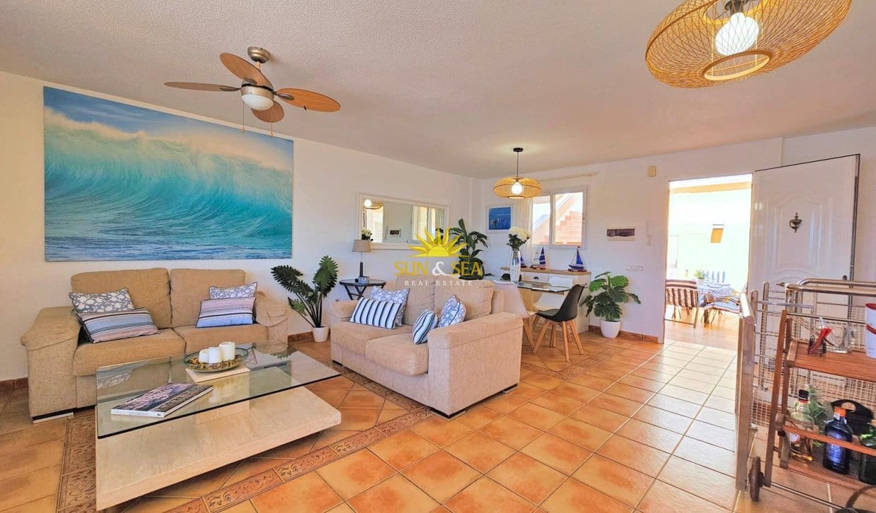 6 soveværelse Villa til leje i La Manga del Mar Menor med swimmingpool garage - € 2.900 (Ref: 9858690)