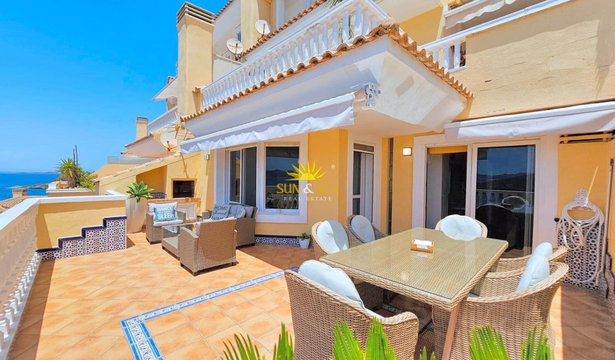 6 soveværelse Villa til leje i La Manga del Mar Menor med swimmingpool garage - € 2.900 (Ref: 9858690)