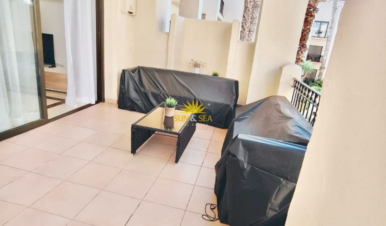 2 sovrum Lägenhet att hyra i San Javier med pool garage - 850 € (Ref: 9861007)