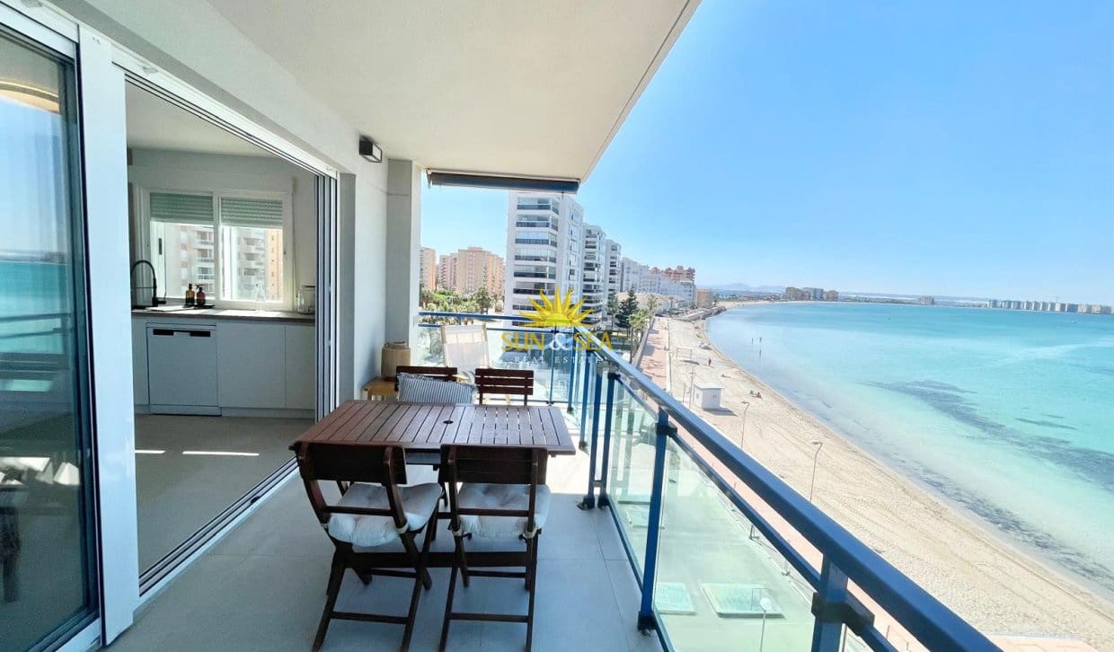 3 bedroom Apartment for holiday rental in La Manga del Mar Menor with garage - € 900 (Ref: 9874224)