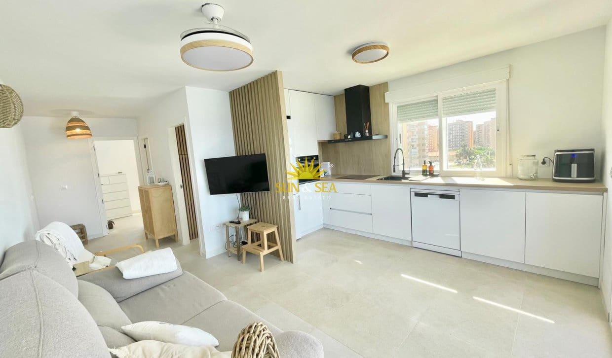 3 bedroom Apartment for holiday rental in La Manga del Mar Menor with garage - € 900 (Ref: 9874224)